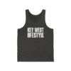 Key West Lifestyle - Unisex Jersey Tank - Image 7